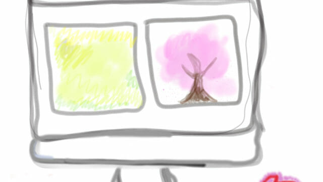 初めて書いたiMac